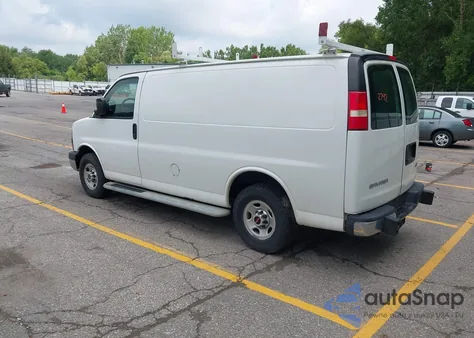 2015 GMC Savana 2500 Work Van from USA, damaged, VIN 1GTW7FCF2F1903407